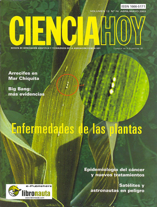 Title details for Ciencia Hoy V.13, 74 by Ciencia Hoy - Available